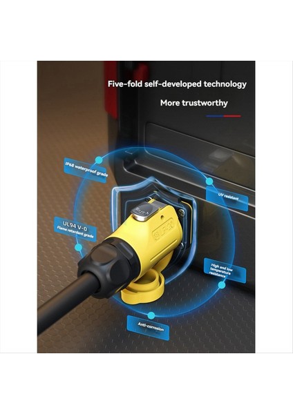 Lp-20 RJ45 Konnektör Seti Cat6 IP68 Su Geçirmez RJ45 Panel Montaj Iki Delik Soket Fişi Kablo Adaptörü Siyah (Yurt Dışından) modelleri