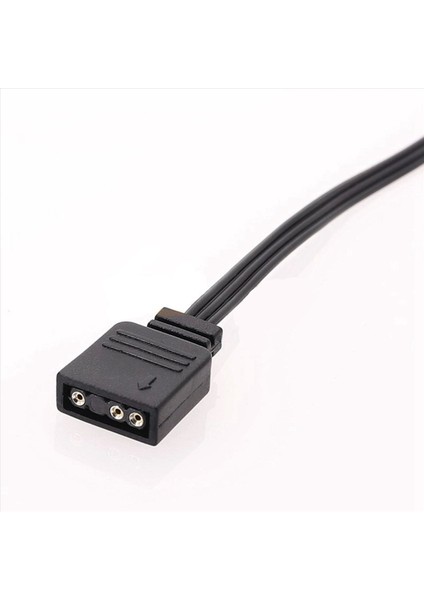 Corsair 4pin Rgb Için 10X Standart Argb 3-Pin 5V Adaptör Bağlayıcı Rgb Kablosu 25CM (Yurt Dışından) indirimleri