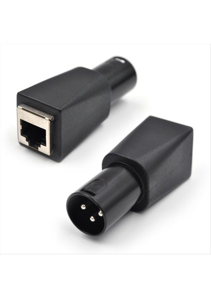 4pcs Dmx Ila RJ45 Konnektör RJ45 Ethernet-3 Pin Xlr Dmx Adaptör 3 Pimli Xlr Dişi ve Erkek Adaptörü Ses Videosu Için (Yurt Dışından) modelleri