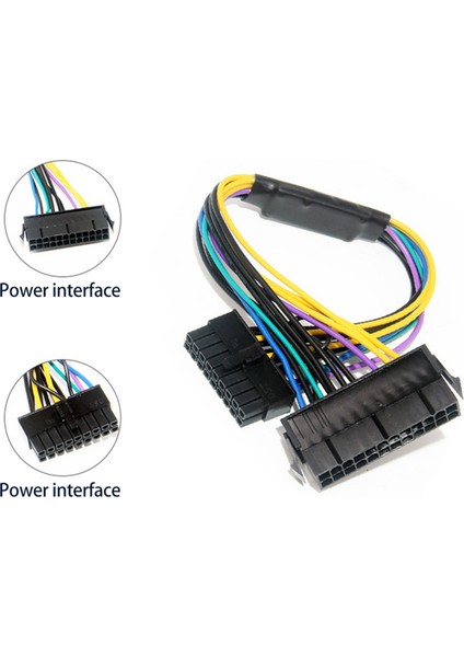 Hp Z420 Z620 Masaüstü Iş Istasyonu Anakart 18AWG 30CM Için 2x Psu Atx 24PIN Ila 18PIN Adaptör Dönüştürücü Güç Kablosu (Yurt Dışından) indirimleri