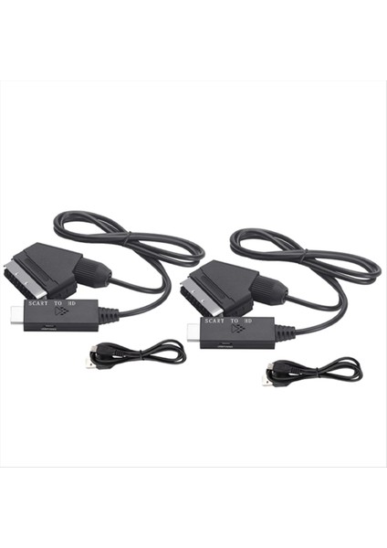 Hdtv Stb DVD Dönüştürücü Aksesuarları Için 1080P/720P Dönüştürücü Kablosu HDMI Uyumlu Tv Ses Video Adaptörüne Skart (Yurt Dışından)