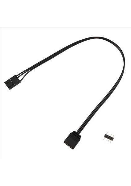 Corsair 4pin Rgb Için Standart Argb 3 Pimli 5V Adaptör Konnektörü Rgb Kablosu 25CM (Yurt Dışından)
