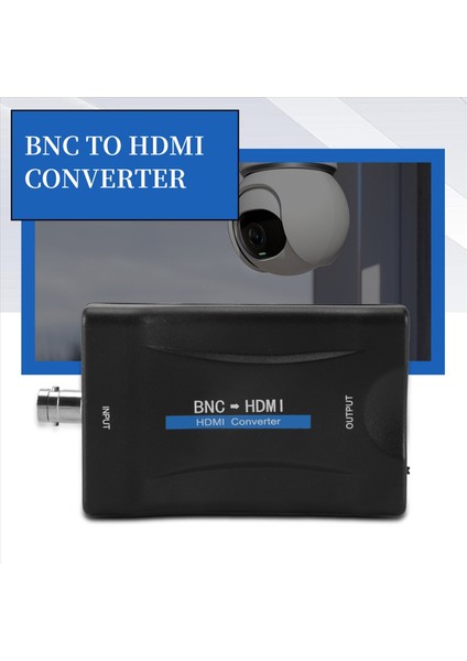 Bnc - HDMI Dönüştürücü Adaptör Kadın Cvbs Bnc HDMI Coax 1080P Çıktı Hdcp Hook Güvenlik Kamerası Dvrs Gözetim (Yurt Dışından) fırsatları