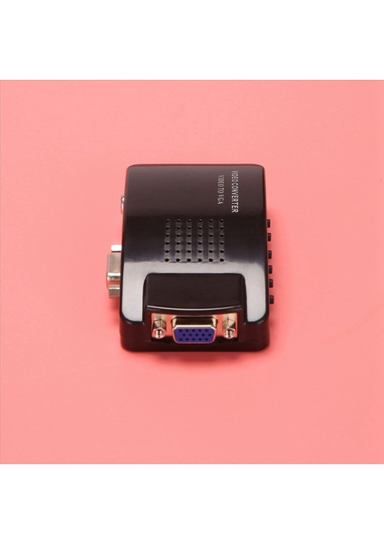 5x Av-Vga Adaptör Rca VGA Dönüştürücü Pc Rca Kompozit S-Video Av Pc VGA LCD Çıkış Dönüştürücü Anahtar Kutusu (Yurt Dışından) indirimleri