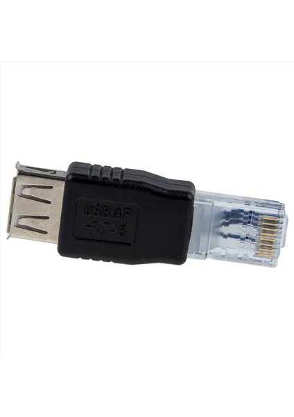4x Dişi USB A&#39 Dan Erkek Ethernet RJ45 Fiş Adaptörü Yeni (Yurt Dışından) indirimleri