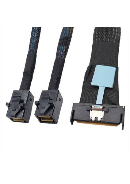 0 8m Sunucu Adaptör Kablosu Simesas Mcıo 8I-2XSFF-8643 Mınısas Sunucu Veri Çok Işlevli Uygun Adaptör Kablosu (Yurt Dışından)