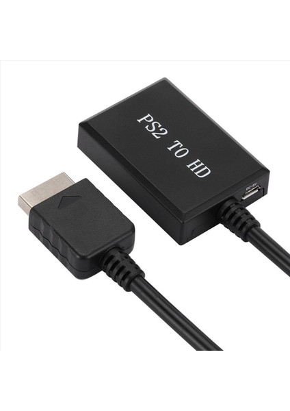 Ps2 Ila Hd Için 2x Audio Video Dönüştürücü Adaptörü 1080P Hdtv Pc Tam Hd Kablo Adaptörü Için Ps1/2/3 Görüntüleme Modları Için Destek (Yurt Dışından) modelleri