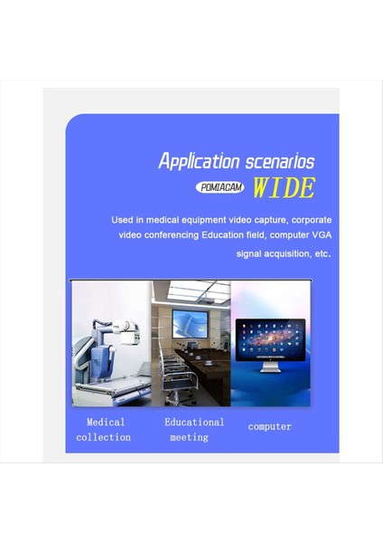 Ses ve Video Yakalama Kartı ile Vga-Usb Adaptör Dönüştürücü 1080P Drive-Free High Dialinition Resim Kara (Yurt Dışından) indirimleri