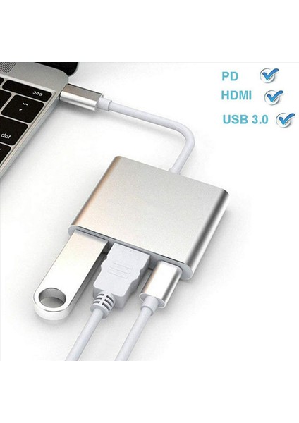 Apple Usb-C Dijital Av Multiport Adaptör MJ1K2AM/A HDMI ve USB Yeni Fw3 (Yurt Dışından) fiyatları