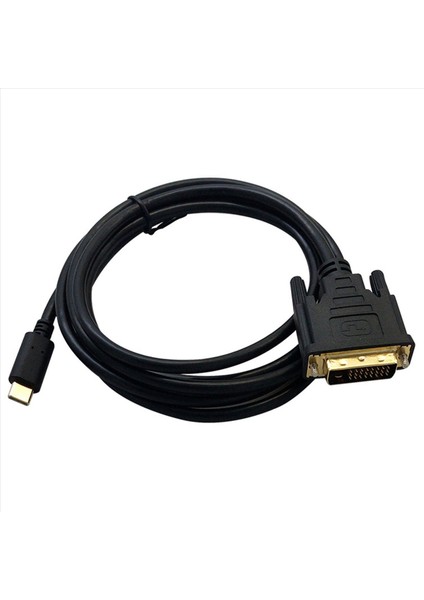 2017/2016 MacBook Pro Için Thunderbolt 3 Için 4x USB Tip C - DVI Kablosu USB Tip C - DVI 24+1 Adaptör 4K 30Hz (6ft/1 8m) (Yurt Dışından) fiyatları