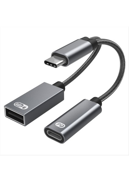 2 Pd 60W USB C Otg Şarj Adaptörü Kablo Tipi C - USB 2 0 Ipad Samsung Huawei Xiaomi Dizüstü Bilgisayar B (Yurt Dışından) indirimleri