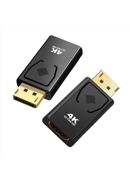 2x 4K Dp-Hdmı Uyumlu Video Adaptörü Displayport Erkek-Hdmı Uyumlu Bilgisayar Tv Monitör Dönüştürücüsü Tv Için Dönüştürücü (Yurt Dışından) fiyatları