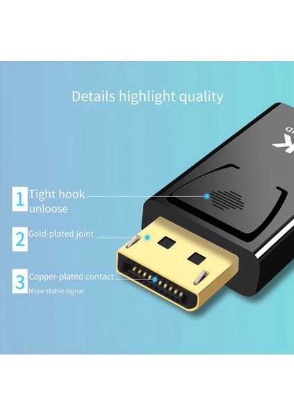 2x 4K Dp-Hdmı Uyumlu Video Adaptörü Displayport Erkek-Hdmı Uyumlu Bilgisayar Tv Monitör Dönüştürücüsü Tv Için Dönüştürücü (Yurt Dışından) indirimleri