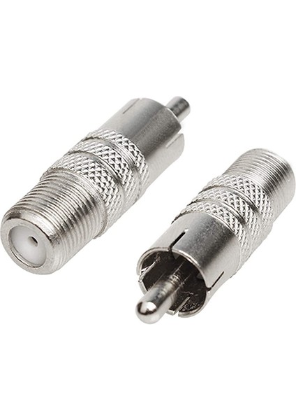 10 Pcs/set F Tipi Kadın - Rca Erkek Koaksiyel Kablo Adaptörü Video Sesi Için Düz Kuplör Adaptör Konektörü (Yurt Dışından) indirimleri