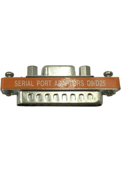 Db9 Dişi - DB25 Erkek Mini Seri Port Kablo Adaptörü Cinsiyet Değiştirici (Yurt Dışından)