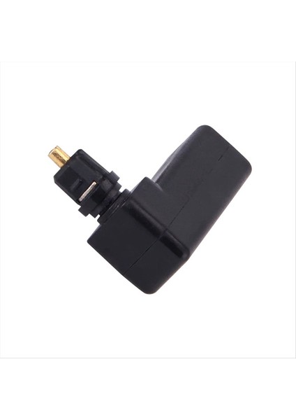 1pcs Toslink 90 Derece Optik Ses Kablosu Adaptörü Erkek - Kadın Sağ Açısı 360 Döner Pc Tv DVD Stereo Optik Kablo (Yurt Dışından) indirimleri