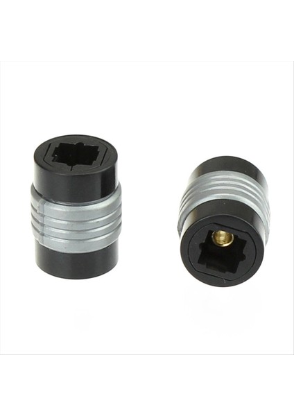 Hoparlör DVD Player Dijital Ses Optik Kablolar Adaptör Taşınabilir CD Fiber Optik Dişi Genişletici Uzatma Uzatma Kuplörü 2 Pcs (Yurt Dışından)