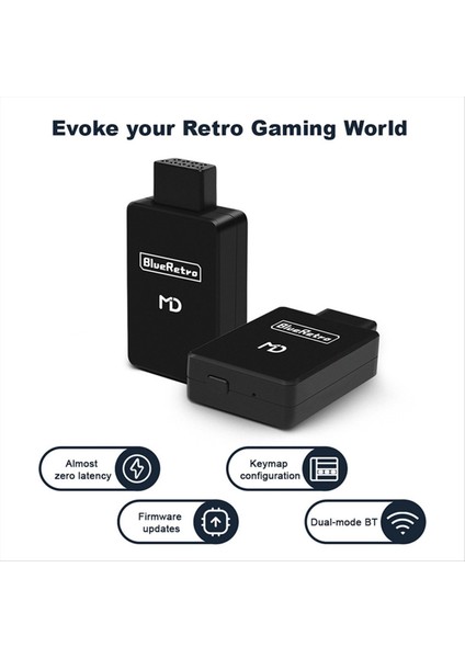 Sega Genesis/oyun Konsolları Için Md1 Md2 Mega/drive/için Kablosuz Denetleyici Adaptörü (Yurt Dışından) modelleri