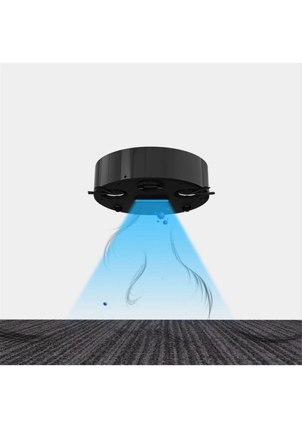 Mini Temizlik Süpürme Robot Otomatik Vakum Robot Ultra Ince Sessiz Temizlik Sert Zemin Temizleme Makinesi Siyah (Yurt Dışından) fırsatları