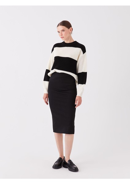 Yeni Sezon Beli Lastikli Kadın Kalem Etek fiyatları