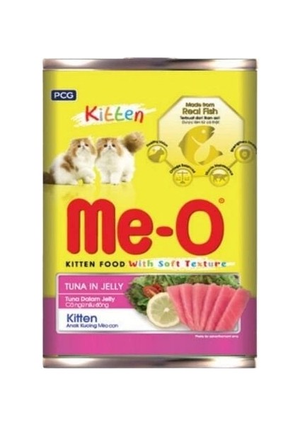 Meo Kitten Ton Balıklı Yavru Konserve Kedi Maması 400 gr