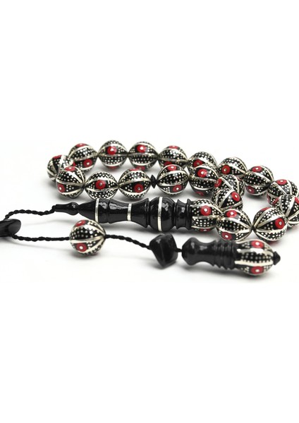 Oltu Taşı 100 Mikron Karpuz Dilimi Tespih fırsatları