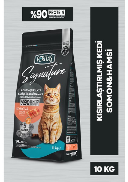 Signature Somonlu Kısırlaştırılmış Kedi 10 kg