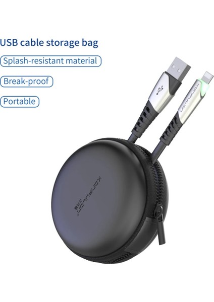 Sptrns Konfulon DC17 Lightning Kablo Iphone Uyumlu 1m 2.4A - Kırmızı fiyatları