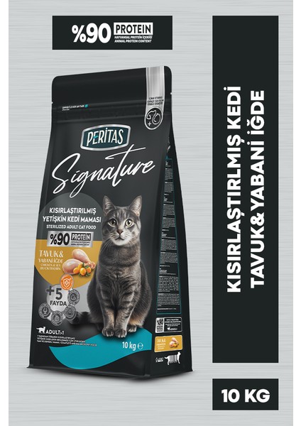 Signature Tavuklu Kısırlaştırılmış Kedi 10 kg