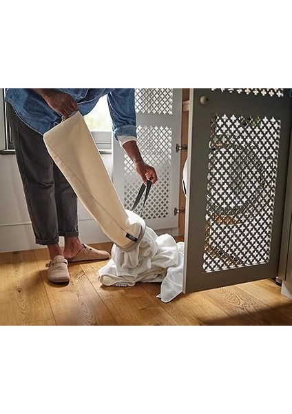 Joseph Tota Çamaşır Ayırma Sepeti, Ekru, 60 L fırsatları