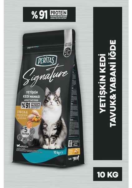 Signature Tavuklu Yetişkin Kedi 10 kg