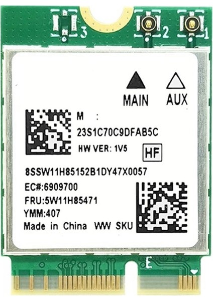 RTL8922AE Wifi7 Kart + 10DB Anten 6338 Mbps 2 4g/5g/6g Bluetooth5 4 M 2 Ngff Kablosuz Wifi Adaptör Kartı WIN10/WIN11 Için (Yurt Dışından) fiyatları