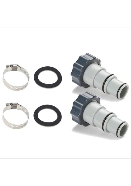 Yedek Hortum Adaptörü Sızıntı Önleyici Plastik Havuz Drenaj Pompası Diş Bağlantı Vanası Drenaj Adaptörü (Yurt Dışından)