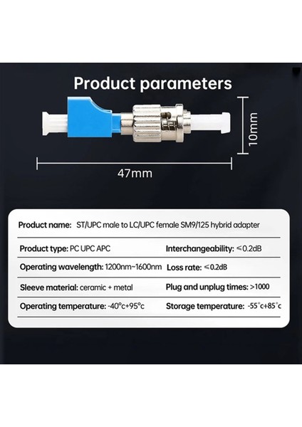 St Erkek Lc Dişi Upc Simplex Optik Fiber Konnektör Adaptörü Ftth Kırmızı Işık Kalem Otdr Optik Güç Ölçer Çoğaltıcı (Yurt Dışından) modelleri