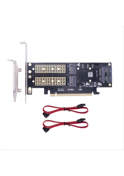 Ngff ve Msata SSD Adaptör Kartı, M.2 Nvme - Pcıe/ M.2 Sata SSD - Sata Iıı/ Msata - Sata Converter Express Kartı (Yurt Dışından)