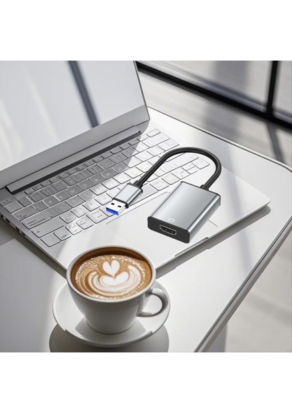 Pc Için USB Ila HDMI Uyumlu Adaptör 1080P 60Hz USB 2.0 Ila HDMI Uyumlu Dönüştürücü Harici USB Adaptör Video Kablosu (Yurt Dışından) fırsatları