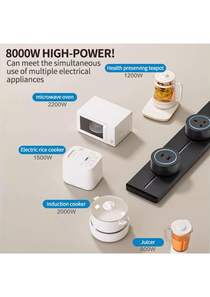 Soket Güç Rayı Soketi Gizli Duvar Mutfak Soketi Ab Ingiltere ve Kore Evrensel Fiş Adaptörü ile (Yurt Dışından) modelleri