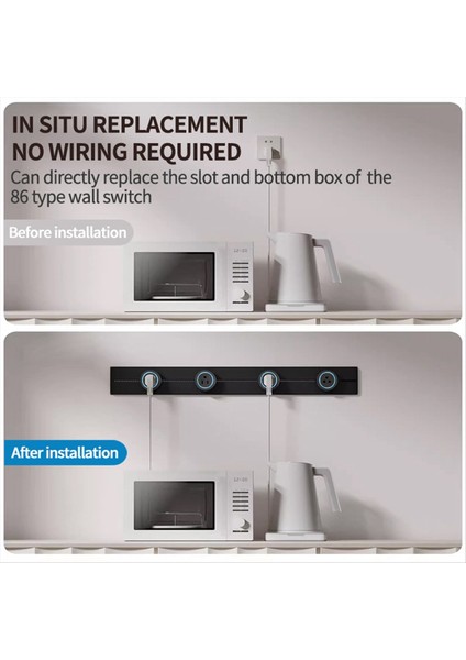 Soket Güç Rayı Soketi Gizli Duvar Mutfak Soketi Ab Ingiltere ve Kore Evrensel Fiş Adaptörü ile (Yurt Dışından) indirimleri