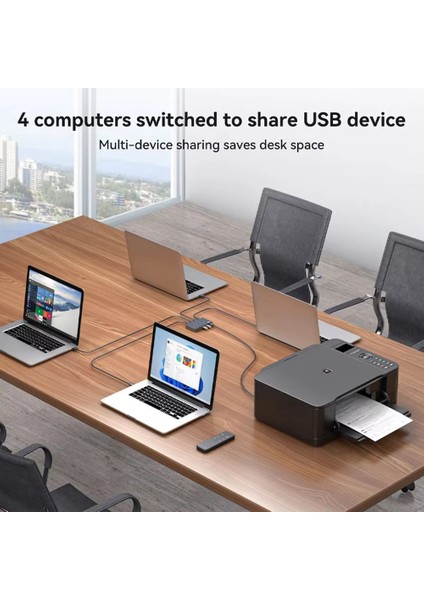 Usb3 0 Switcher Kvm Paylaşımlı Denetleyici Adaptörü 5 Gbps Hızı Güç Çalışma Fit Bilgisayar Fare Klavye USB Cihazları (Yurt Dışından) fırsatları