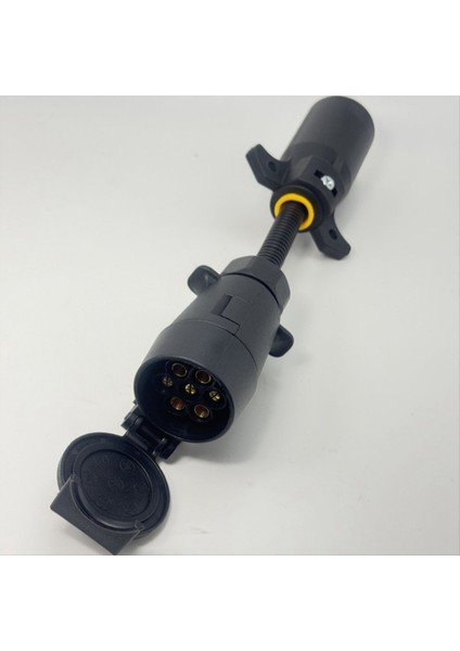 Römork 7 Pin Yuvarlak Soket Dişi Fiş 7 Yollu Bıçak Römork Adaptörü Konnektör Adaptörü Rv Parçaları Camper Karavan (Yurt Dışından) indirimleri