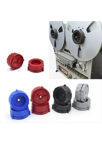 Tascam Nab Hub Adaptörü Için 1 Çift Açıcı Kitleri Makaradan Makaraya Teyp Için Plastik Taban Gri (Yurt Dışından) indirimleri