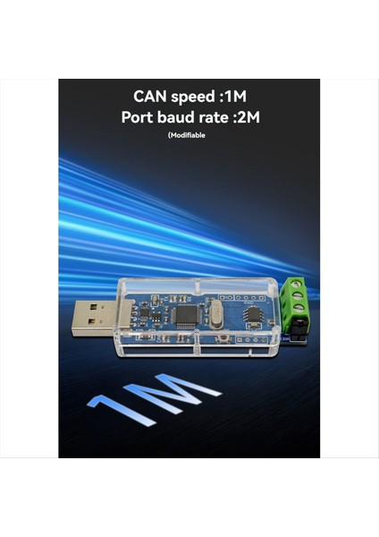 USB To Can Iletişim Modülü USB To Canbus Analijide Adaptörü Yapıyor TJA1051T (Yurt Dışından) modelleri