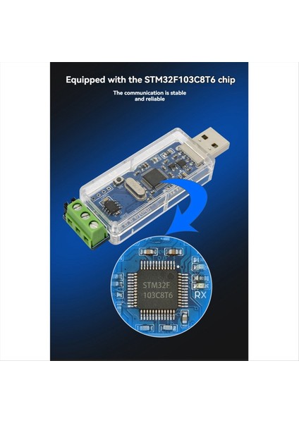 USB To Can Iletişim Modülü USB To Canbus Analijide Adaptörü Yapıyor TJA1051T (Yurt Dışından) fırsatları