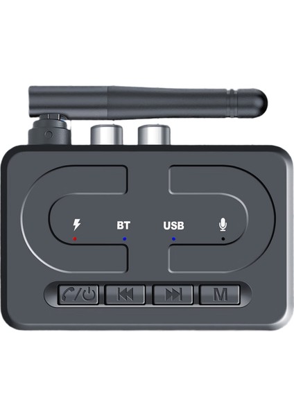 Yeni Bluetooth 6 0 Alıcı Araba Için USB Flash Sürücü Bluetooth Ses Çalar Aux Çağrı Rca Kablosuz Ses Adaptörü (Yurt Dışından)