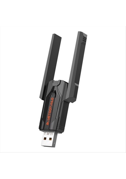 USB Bluetooth 6.0 Adaptörü Ble/edr USB Ses Alıcı/verici 3mbps Aac/sbc Win 8.1/10/11 Için Çift Antenlerle (Yurt Dışından)