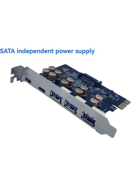 Pcı-E 1x USB Genişletme Kartı 5 Gbps 3xusb-A + 2xusb-C Pcıe - Usb3 2 Gen1 5 Gbps Adaptör Pcı-E - USB 3 2 Type-C Genişletme Hub&#39 I (Yurt Dışından) fiyatları