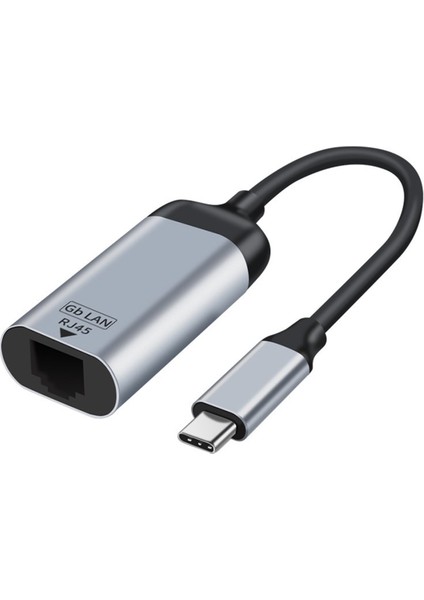 USB Tip C 3 1 RJ45 Lan Ethernet Dönüştürücü Adaptör Usbc - Win 7/8/10 Için 1000 M Gigabit Harici Kablolu Ağ (Yurt Dışından)