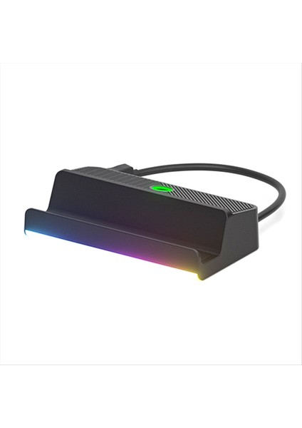 Steam Deck Bağlantı Istasyonu Için Rgb Standı HDMI Uyumlu Video Adaptörü Steam-Deck Oyun Konsolu Için USB Tip-C Şarj Cihazı (Yurt Dışından)