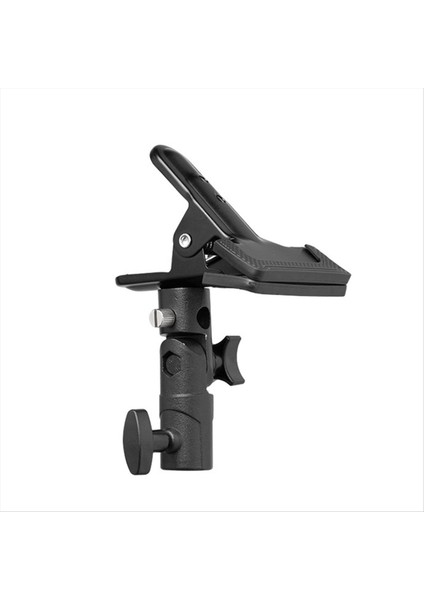 Reflektör Tutucu Kelepçe E-Tipi Kelepçe Vida Döner Adaptör Işık Fotoğraf Stüdyosu Için Reflektör Klip Standı Reflektör (Yurt Dışından)