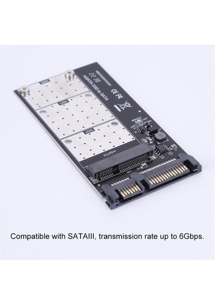 Ssd&#39 Den Sata Adaptörüne Dönüştürücü Kartına Kadar 6gps M 2 Msata Ssd&#39 Den 2 5 Sata Adaptörüne Dizüstü Masaüstü Için (Yurt Dışından) modelleri